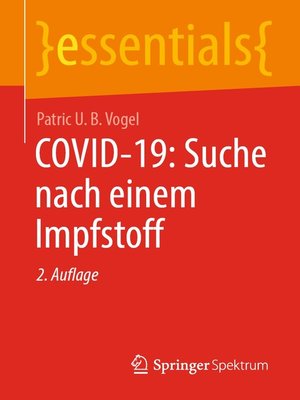 cover image of COVID-19: Suche nach einem Impfstoff